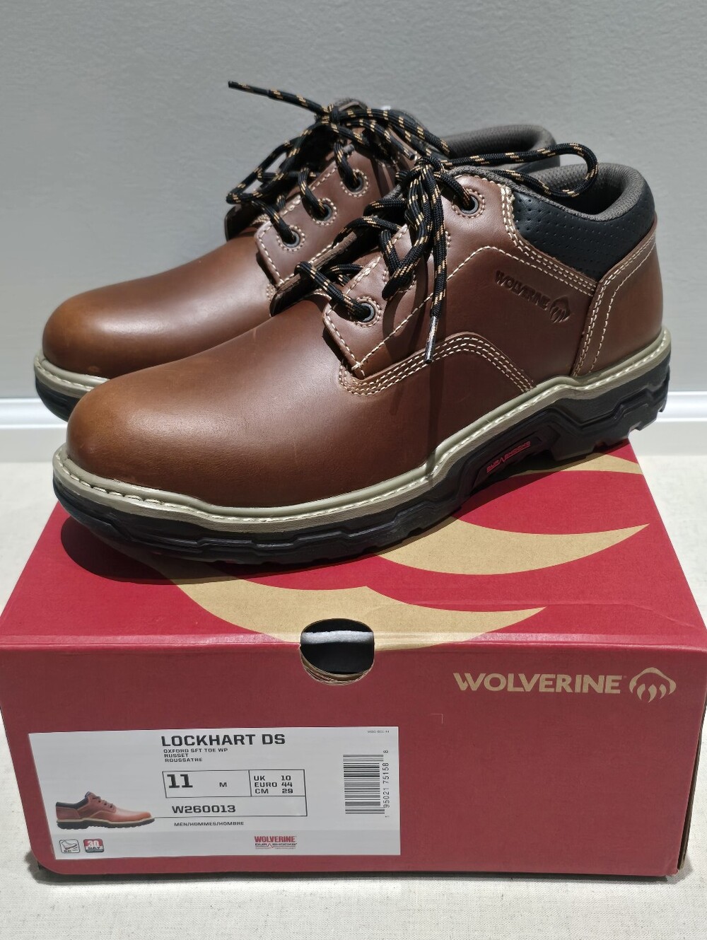 Wolverine Mens Lockhart DS Durashocks Boots Size 11